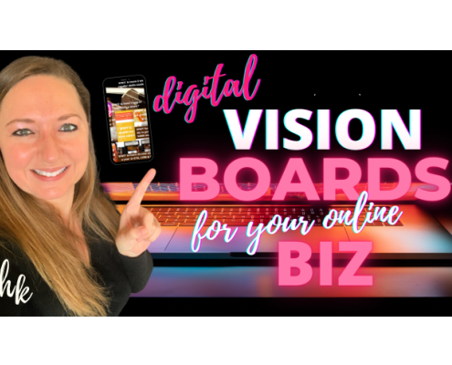 digital vision boards for your online biz