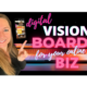 digital vision boards for your online biz